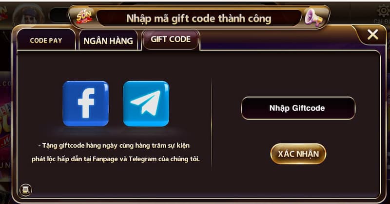 Hướng dẫn nhập game bài tặng code tân thủ để đổi quà