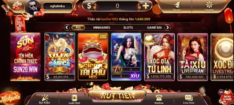 Ưu điểm nổi bật của game đánh bài miễn phí Sunwin20